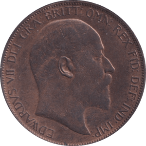 1906 PENNY ( AUNC ) - Penny - Cambridgeshire Coins