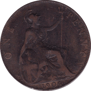 1906 PENNY ( GF ) - Penny - Cambridgeshire Coins