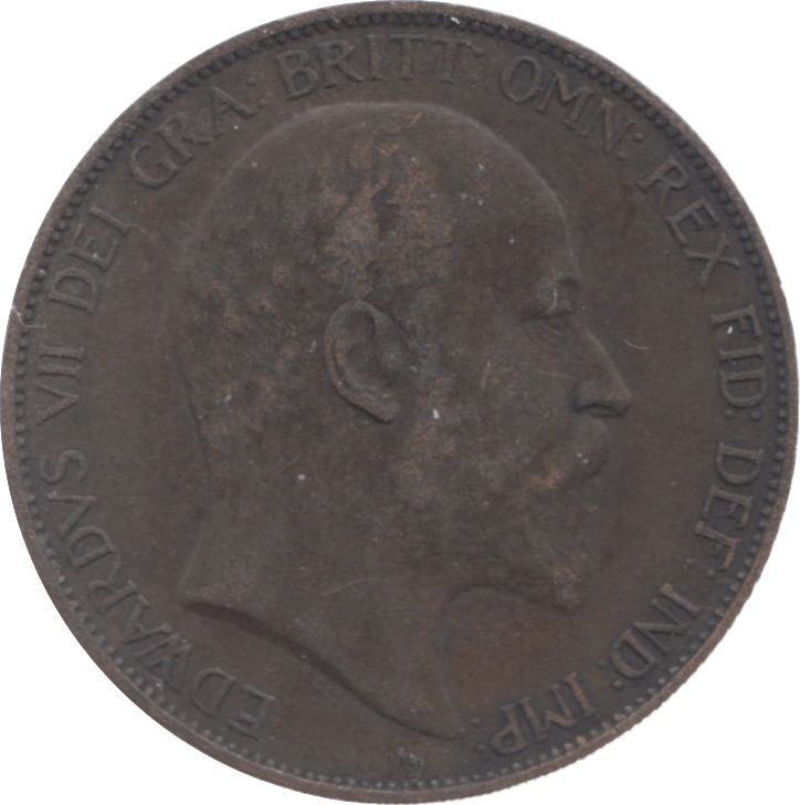 1906 PENNY ( GVF ) 7 - Penny - Cambridgeshire Coins