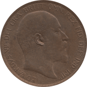 1906 PENNY ( UNC ) 15A - Penny - Cambridgeshire Coins