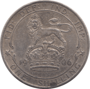 1906 SHILLING ( AUNC ) - Shilling - Cambridgeshire Coins