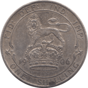 1906 SHILLING ( AUNC ) - Shilling - Cambridgeshire Coins