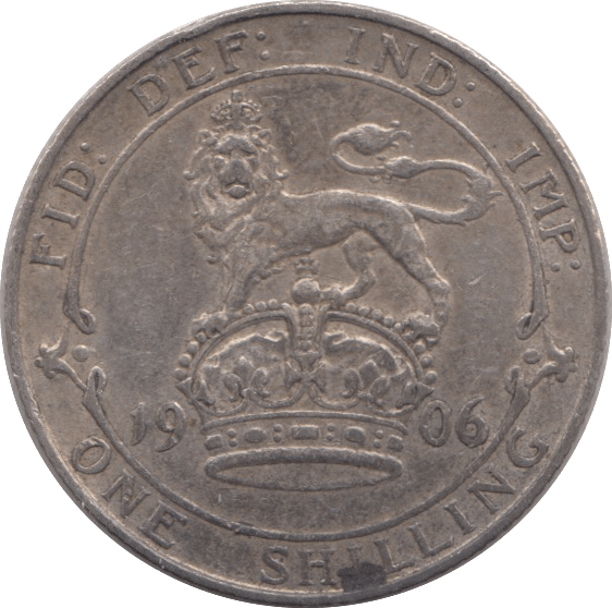 1906 SHILLING ( AUNC ) - Shilling - Cambridgeshire Coins