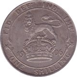 1906 SHILLING ( EF ) B - Shilling - Cambridgeshire Coins