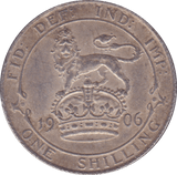 1906 SHILLING ( EF ) SMALL SCRATCH - Shilling - Cambridgeshire Coins
