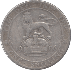 1906 SHILLING ( F ) 2 - Shilling - Cambridgeshire Coins