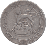 1906 SHILLING ( FINE ) 2 - Shilling - Cambridgeshire Coins