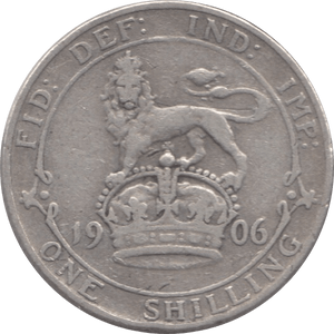 1906 SHILLING ( FINE ) 3 - Shilling - Cambridgeshire Coins