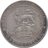 1906 SHILLING ( FINE ) - Shilling - Cambridgeshire Coins