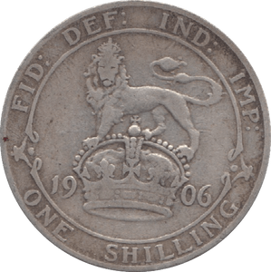 1906 SHILLING ( FINE ) - Shilling - Cambridgeshire Coins