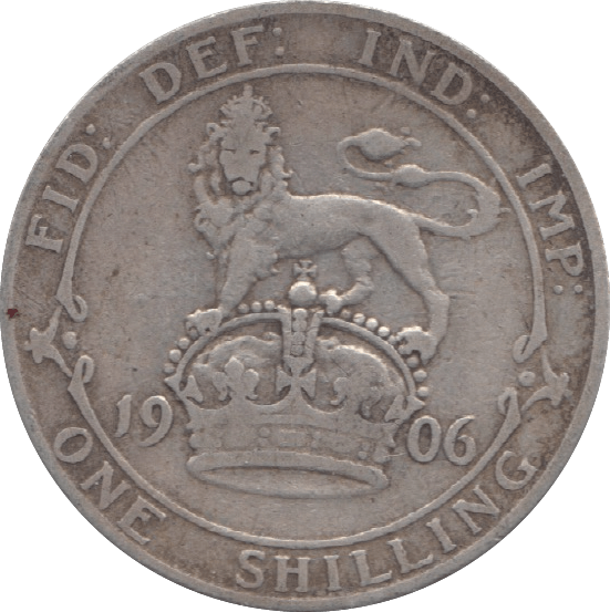 1906 SHILLING ( FINE ) - Shilling - Cambridgeshire Coins