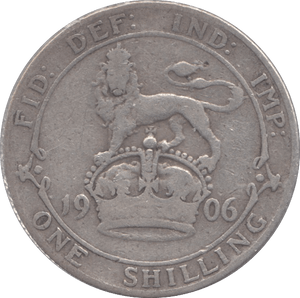 1906 SHILLING ( FINE ) - Shilling - Cambridgeshire Coins