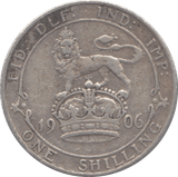 1906 SHILLING ( FINE ) - Shilling - Cambridgeshire Coins