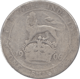 1906 SHILLING ( NF ) 1 - Shilling - Cambridgeshire Coins