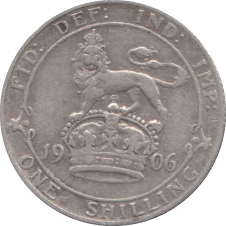 1906 SHILLING ( NF ) 5 - Shilling - Cambridgeshire Coins