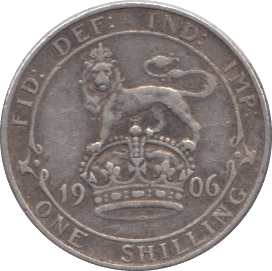 1906 SHILLING ( VF ) - Shilling - Cambridgeshire Coins