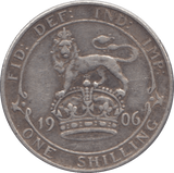 1906 SHILLING ( VF ) - Shilling - Cambridgeshire Coins