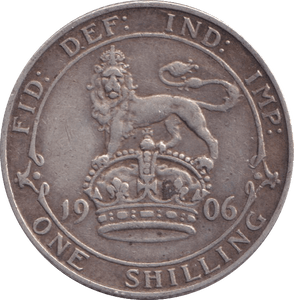 1906 SHILLING ( VF ) - Shilling - Cambridgeshire Coins