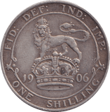 1906 SHILLING ( VF ) - Shilling - Cambridgeshire Coins
