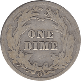 1906 SILVER DIME USA O - SILVER WORLD COINS - Cambridgeshire Coins