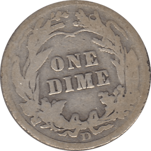 1906 SILVER DIME USA - SILVER WORLD COINS - Cambridgeshire Coins