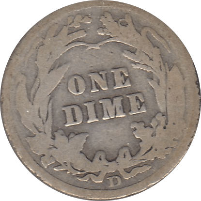 1906 SILVER DIME USA - SILVER WORLD COINS - Cambridgeshire Coins