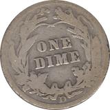 1906 SILVER DIME USA - SILVER WORLD COINS - Cambridgeshire Coins