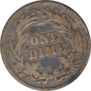 1906 SILVER DIME USA - SILVER WORLD COINS - Cambridgeshire Coins