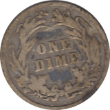 1906 SILVER DIME USA - SILVER WORLD COINS - Cambridgeshire Coins