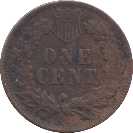 1906 SILVER ONE CENT USA - WORLD COINS - Cambridgeshire Coins