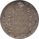1906 SILVER ONE RUPEE INDIA - WORLD COINS - Cambridgeshire Coins