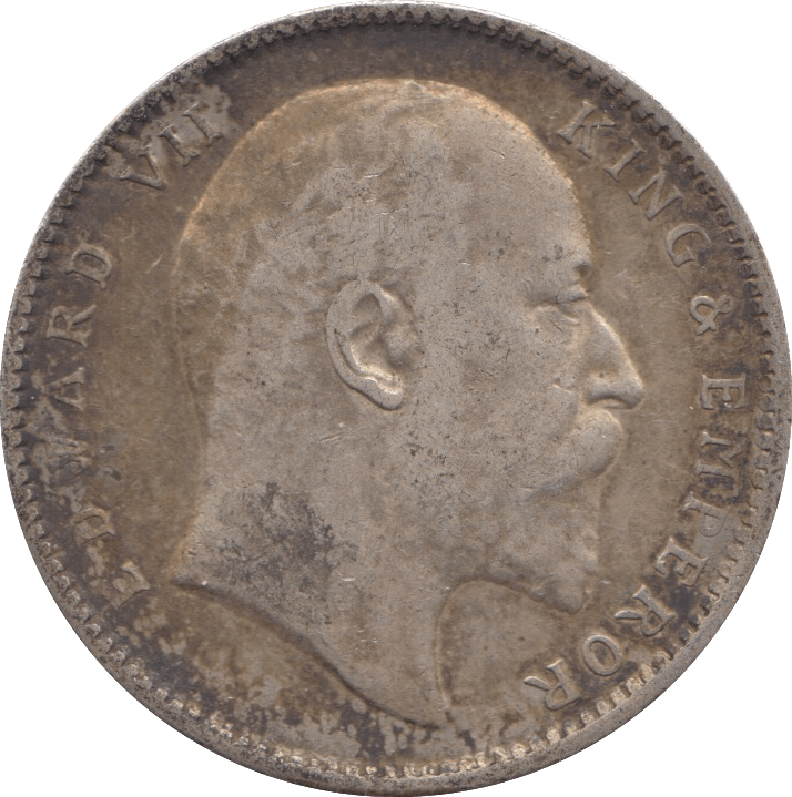 1906 SILVER ONE RUPEE INDIA - WORLD COINS - Cambridgeshire Coins