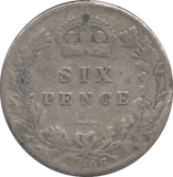 1906 SIXPENCE ( FAIR ) 6 - Sixpence - Cambridgeshire Coins