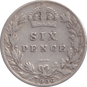1906 SIXPENCE ( GF ) - Sixpence - Cambridgeshire Coins