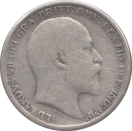 1906 SIXPENCE ( NF ) - Sixpence - Cambridgeshire Coins