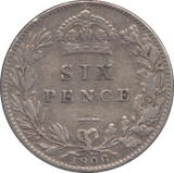 1906 SIXPENCE ( VF ) - Sixpence - Cambridgeshire Coins