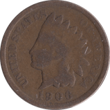 1906 USA ONE CENT - WORLD COINS - Cambridgeshire Coins