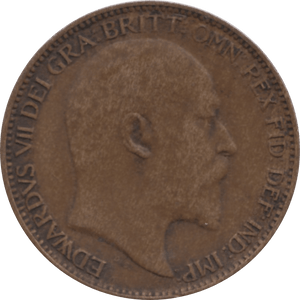 1907 FARTHING 2 ( VF ) 42 - Farthing - Cambridgeshire Coins