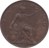 1907 FARTHING ( EF ) 2 - Farthing - Cambridgeshire Coins