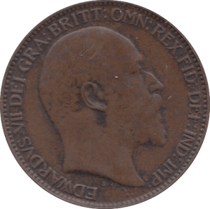 1907 FARTHING ( EF ) 2 - Farthing - Cambridgeshire Coins