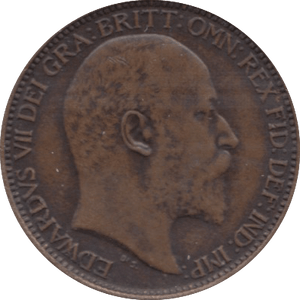 1907 FARTHING ( EF ) 5 - Farthing - Cambridgeshire Coins