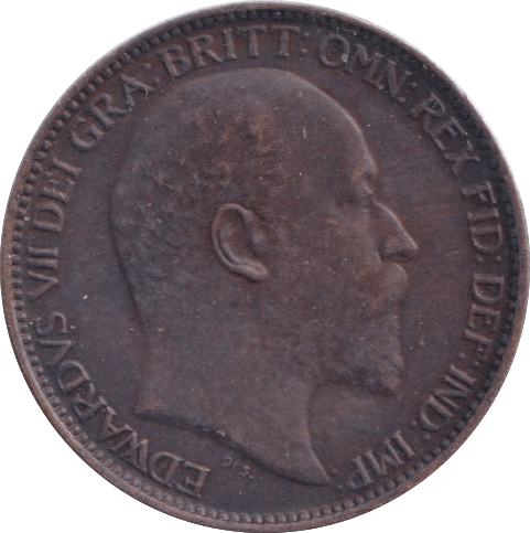 1907 FARTHING ( UNC ) - Farthing - Cambridgeshire Coins