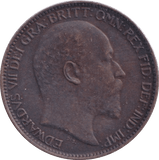 1907 FARTHING ( UNC ) - Farthing - Cambridgeshire Coins