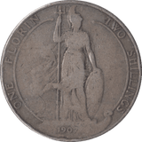 1907 FLORIN ( FAIR ) - FLORIN - Cambridgeshire Coins