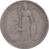 1907 FLORIN ( FINE ) 2 - Florin - Cambridgeshire Coins