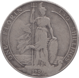 1907 FLORIN ( GF ) 5 - FLORIN - Cambridgeshire Coins