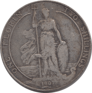 1907 FLORIN ( GF ) A - Florin - Cambridgeshire Coins