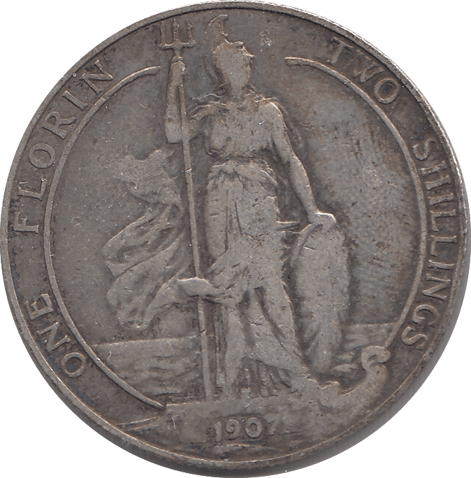 1907 FLORIN ( GF ) A - Florin - Cambridgeshire Coins