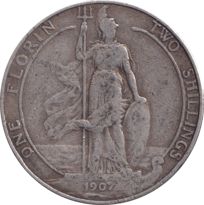 1907 FLORIN ( GF ) - FLORIN - Cambridgeshire Coins