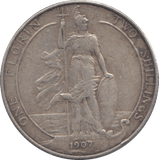 1907 FLORIN ( GF ) - Florin - Cambridgeshire Coins